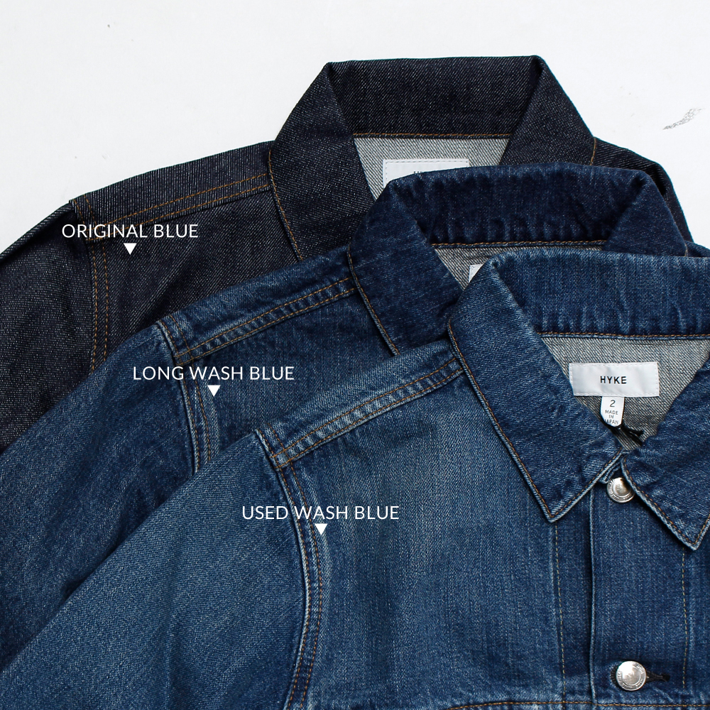 HYKE denim jacket type3 / Style | st company online store 入荷案内 ...