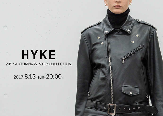 HYKE新作入荷-8.13 | st company online store 入荷案内ブログ