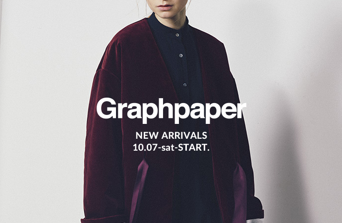 Graphpaper新作入荷-10.07 | st company online store 入荷案内ブログ