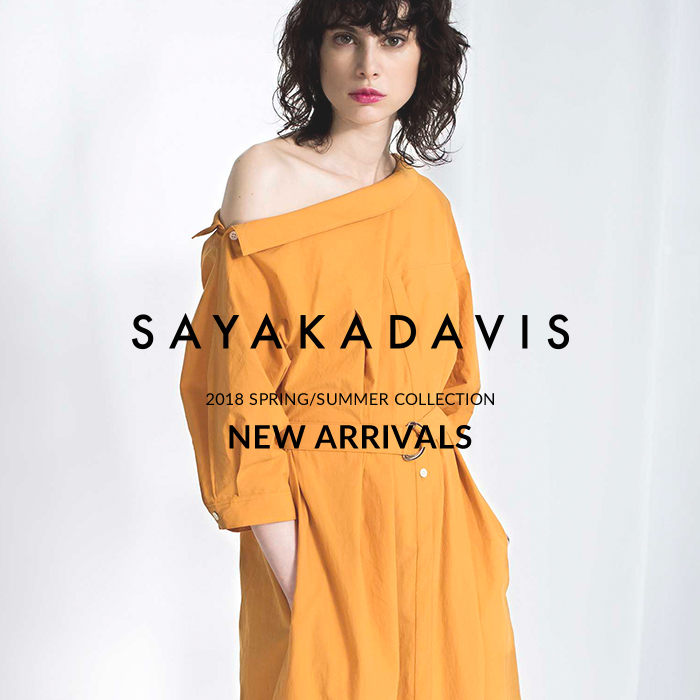 SAYAKA DAVIS 18SS START. | st company online store 入荷案内ブログ