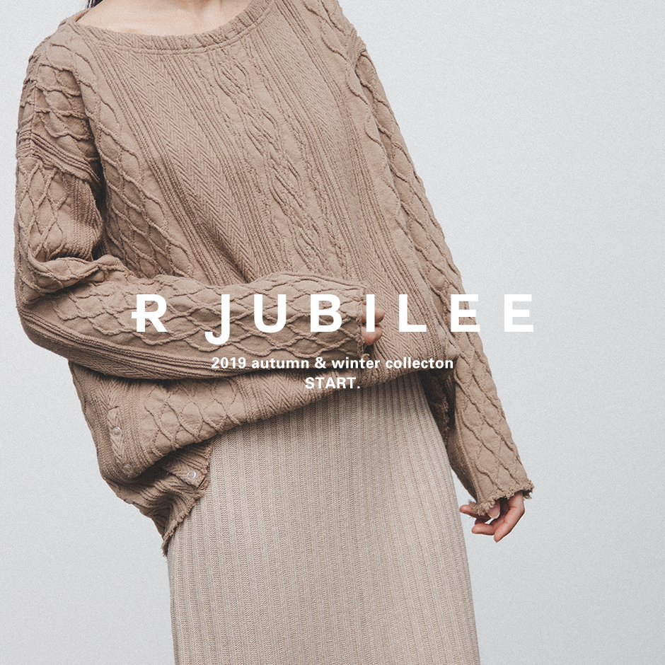 R JUBILEE＞2019AW START. | st company online store 入荷案内ブログ