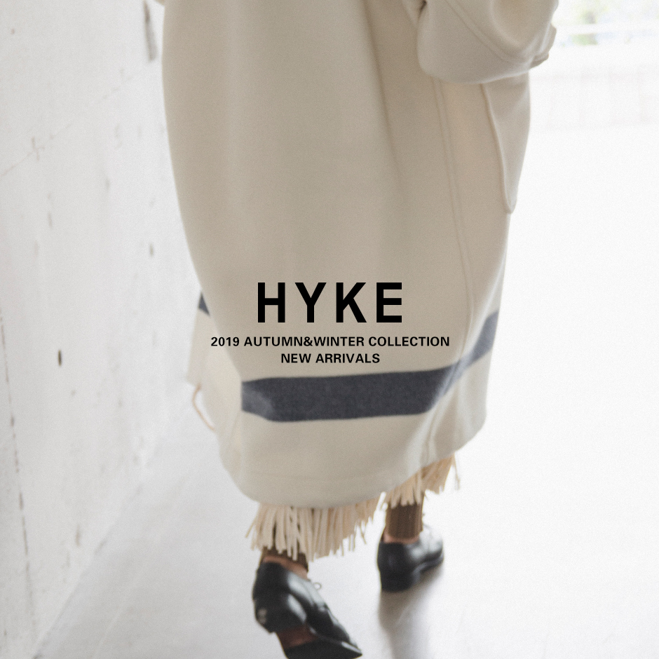 HYKE＞新作入荷 – 09.15 | st company online store 入荷案内ブログ
