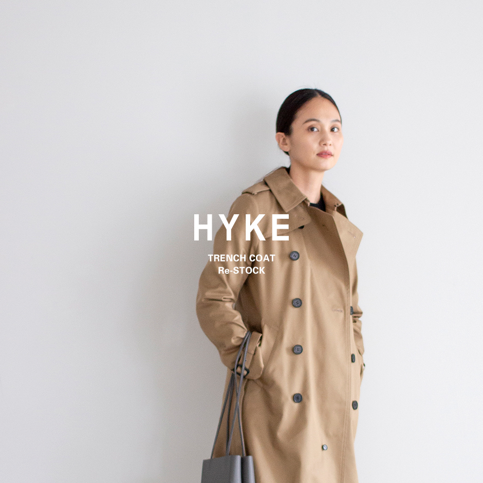 美品）HYKE トレンチコート サイズ1 smcint.com