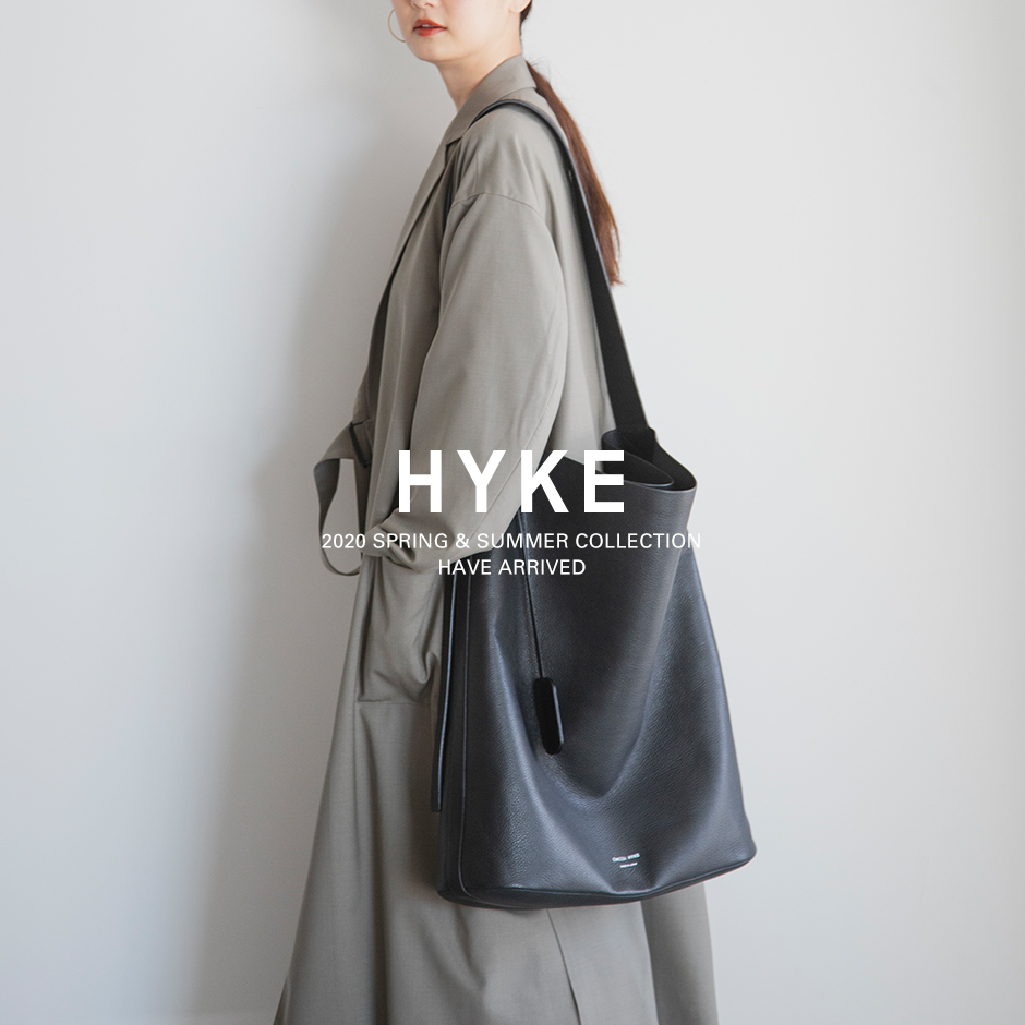 HYKE レザー ショルダーバッグ-tops.edu.ng