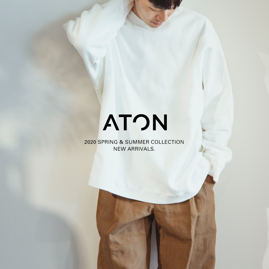 ATON＞新作入荷 – 04.27 | st company online store 入荷案内ブログ