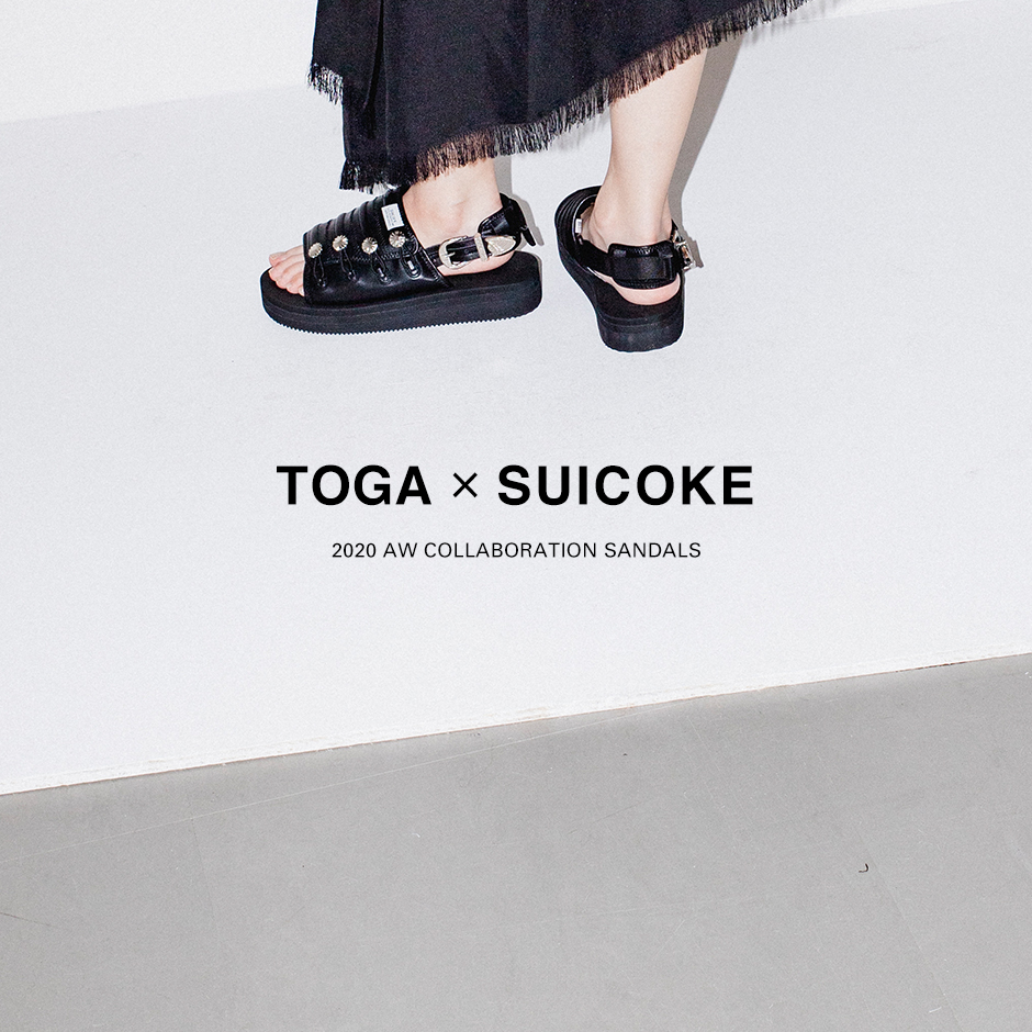 TOGA PULLA×SUICOKE＞コラボレーションサンダルが入荷 | st company