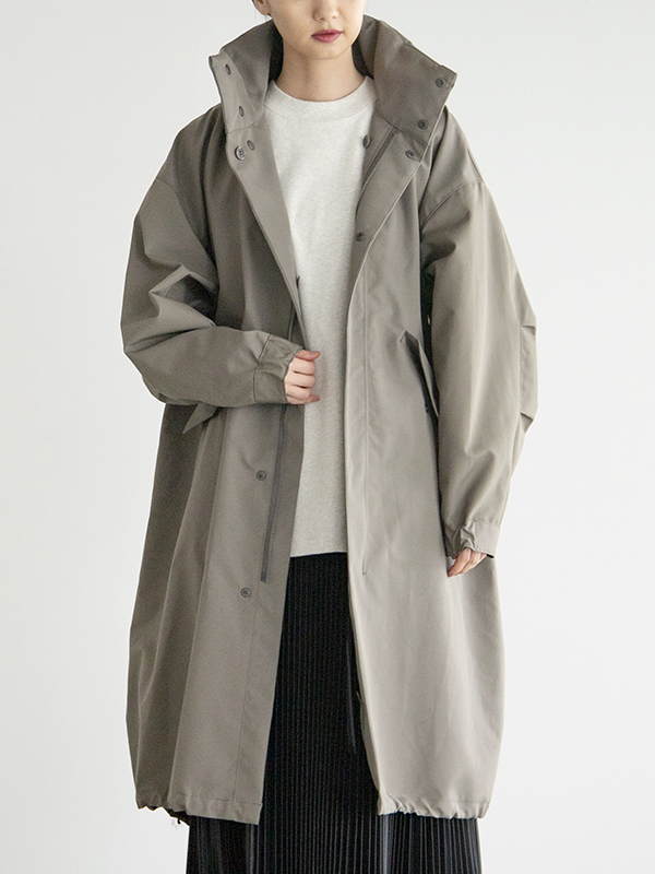 HYKE 20aw M-65 TYPE COAT GLAY サイズ1まだまだ着用可能かと思います