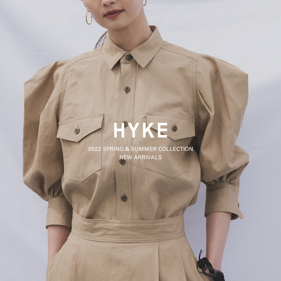 HYKE＞新作入荷 03.23 | st company online store 入荷案内ブログ