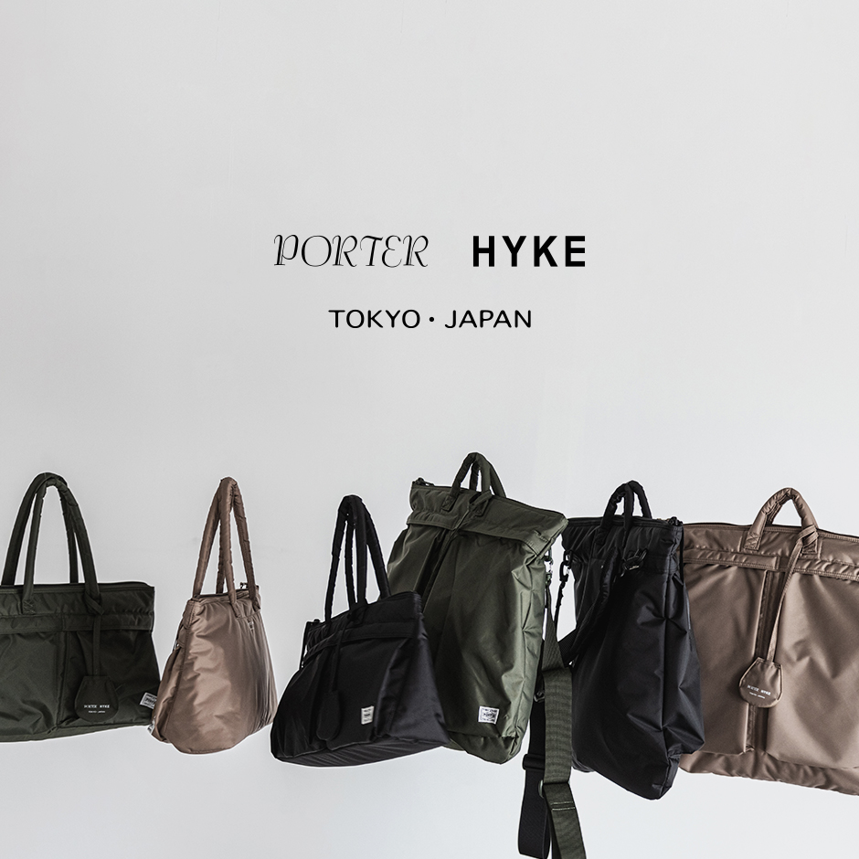 22aw PORTER×HYKE バッグ-