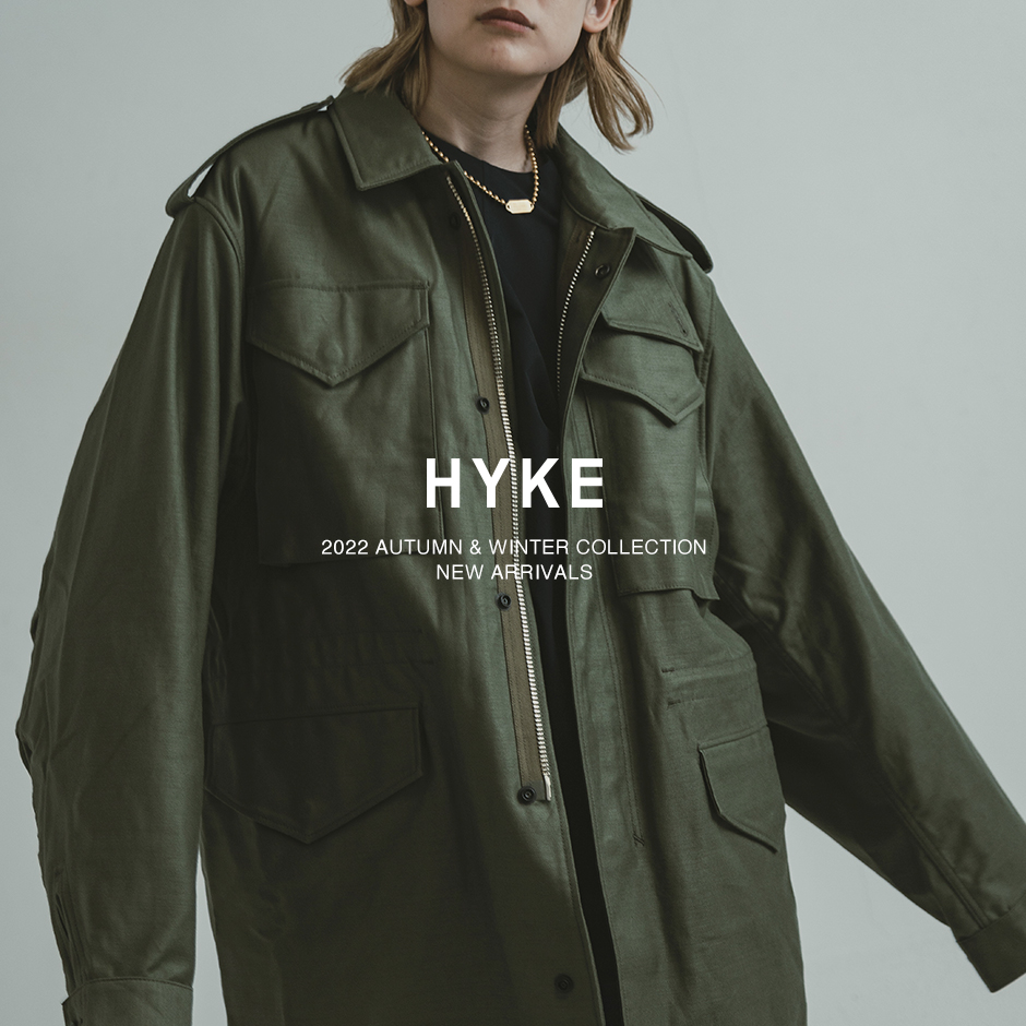 HYKE＞新作入荷 07.30 | st company online store 入荷案内ブログ