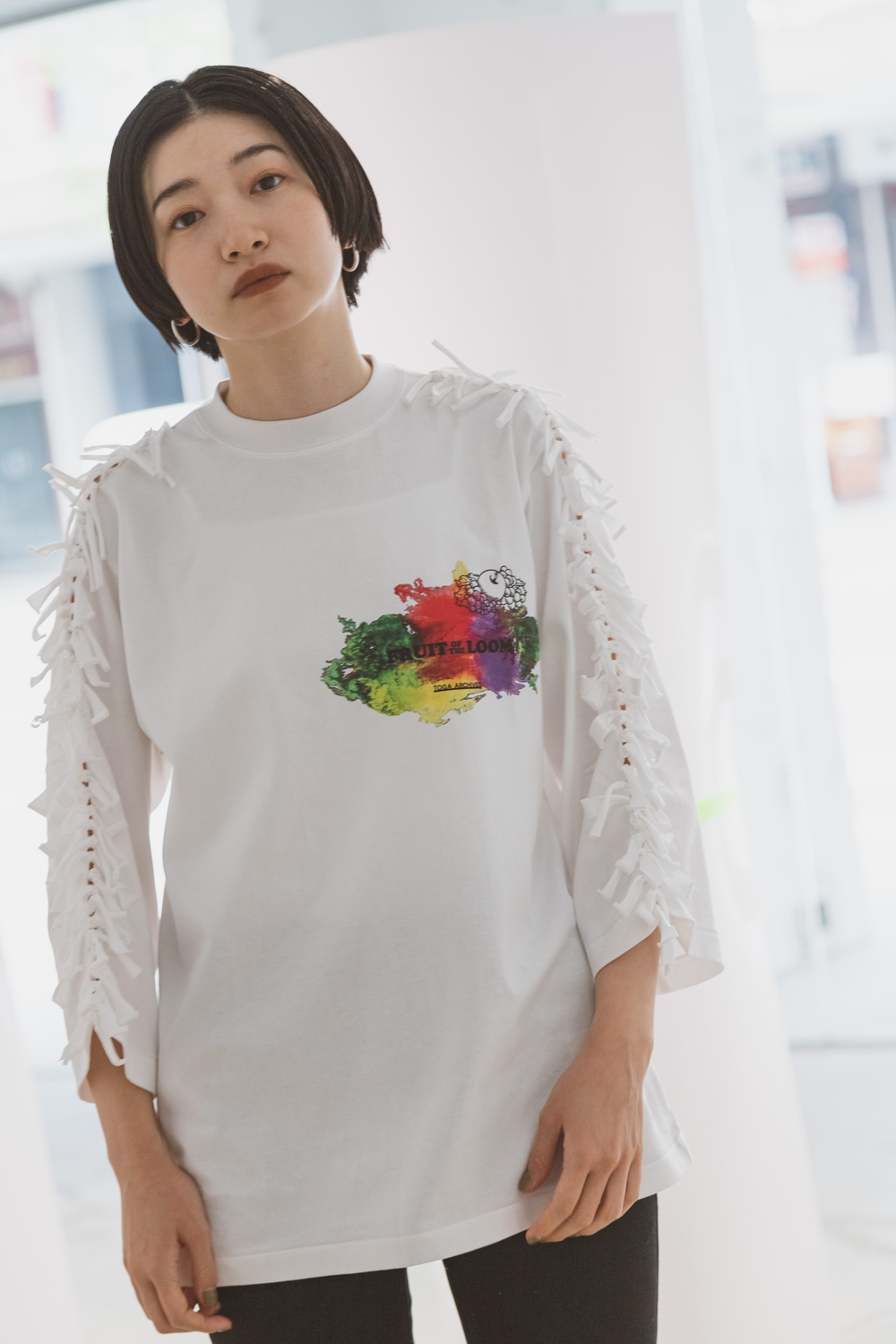 在庫限りッ！アウトレット TOGA × FRUIT OF THE LOOM/(U)Print sweat