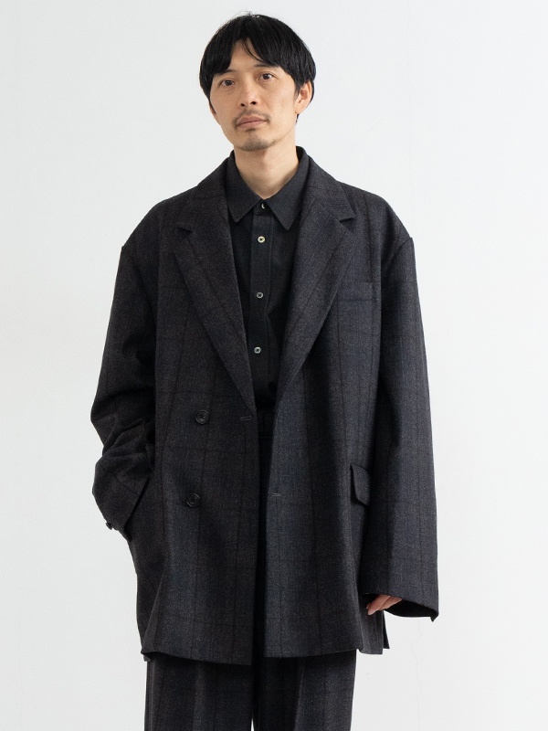 Stein oversized double breasted jacket M