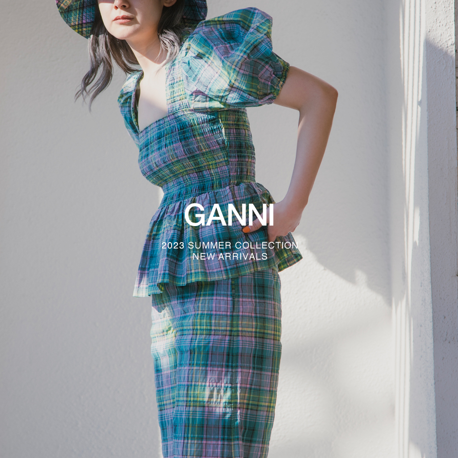 GANNI＞23'SUMMER COLLECTION | st company online store 入荷案内ブログ