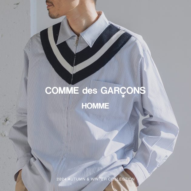 COMME des GARCONS HOMME＞24'秋冬コレクションがスタート | st company online store 入荷案内ブログ